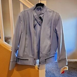 St John Sport Jean Jacket light blue